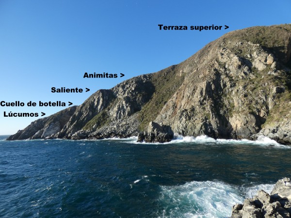 Vista general de la Punta de las Ánimas.